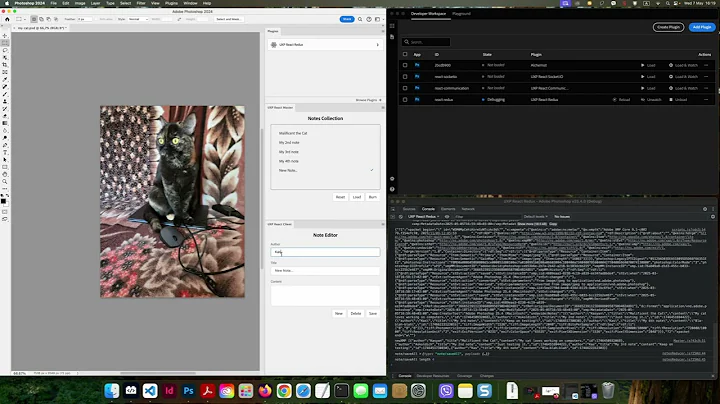 Inter panels communication via central State Management