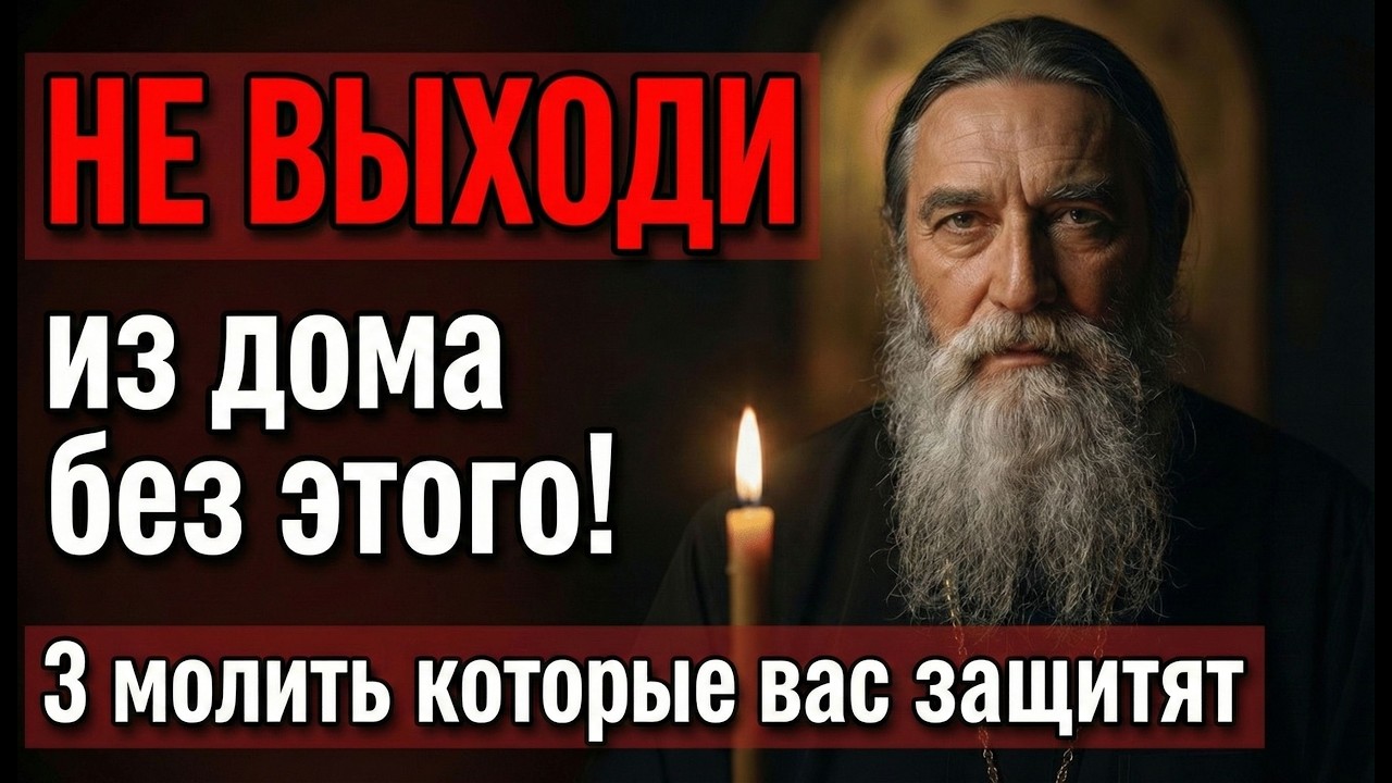 Скажи ЭТИ Слова Перед Дверью — и Ни Один Враг Не Тронет Тебя! 3 Молитвы Защиты...