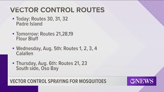 Vector Control spraying for mosquitoes