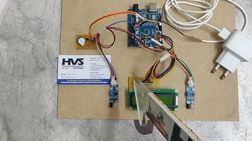Arduino UNO based Vehicle Speed monitoring and alerting through buzzer