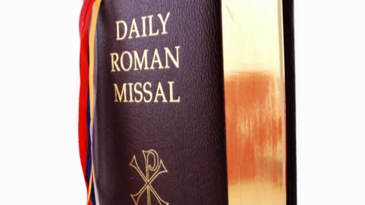 Daily Roman Missal New Translation YouTube