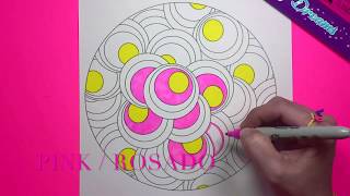 Mandala arte terapia | Mandala for kids | Easy mandala | Mandala coloring pages | Art inspiration