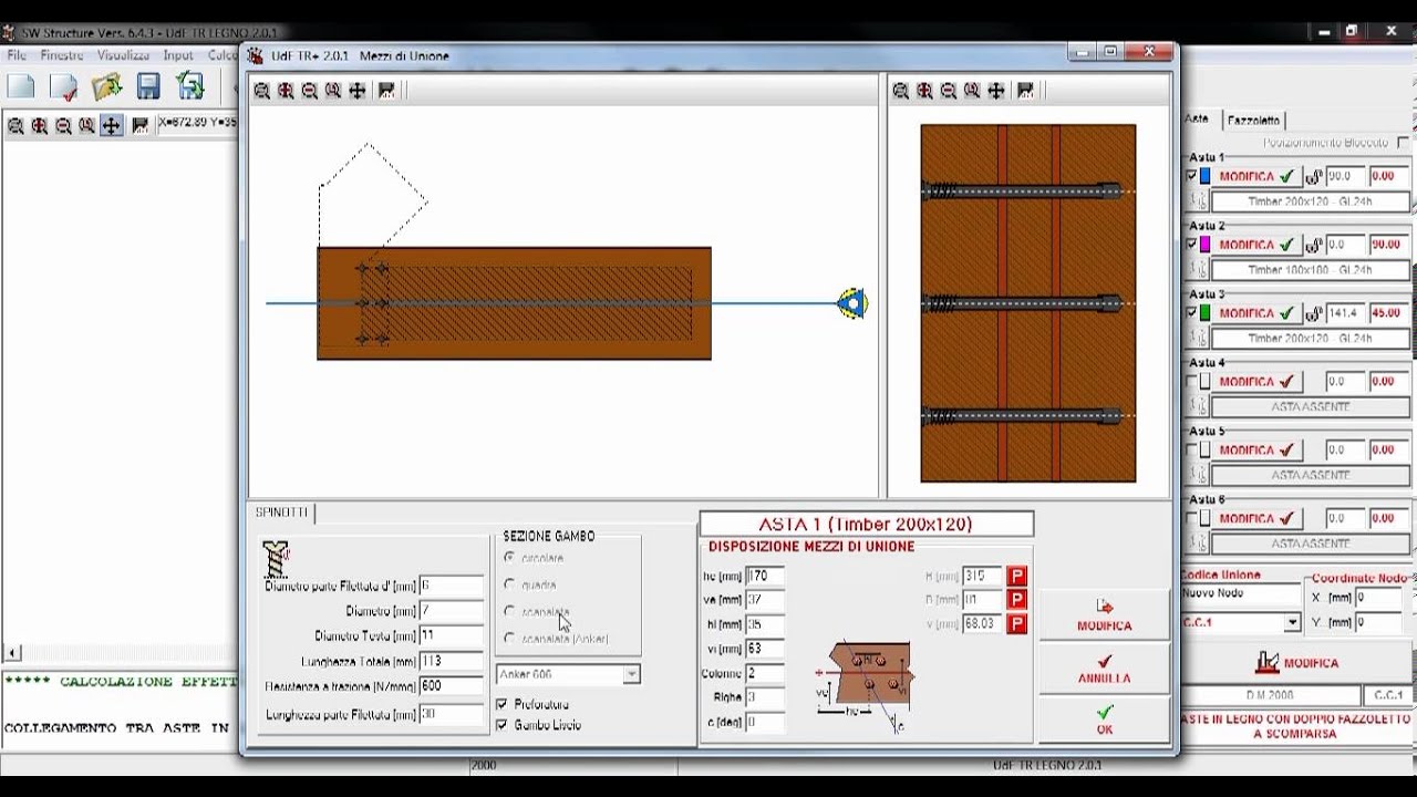 Stacec - Tutorial SW Structure - Analisi di una connessione tra ...