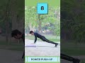 Power Push-Up (15 Reps)