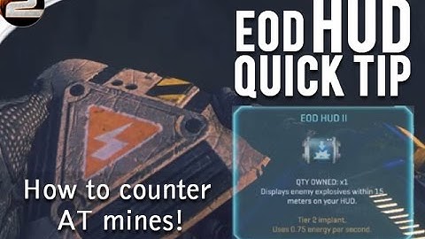 EOD Hud Quick tip | Planetside 2 gameplay and commentary
