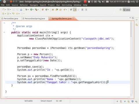 03.01. Spring Framework - JDBC - Query for List
