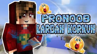 PRONOOB LARDAN KORKUN! SKYWARS [ MCPE SESLİ ]