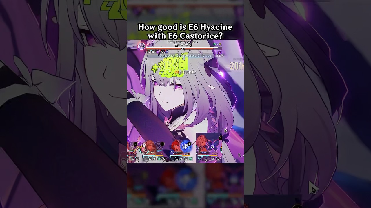 How Good Is E6 Hyacine With E6 Castorice?