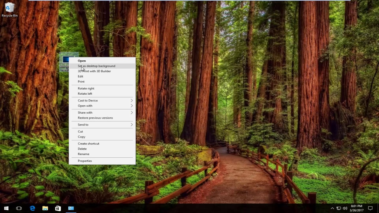 How To Change Your Desktop Background On Windows 10 Change Windows 10