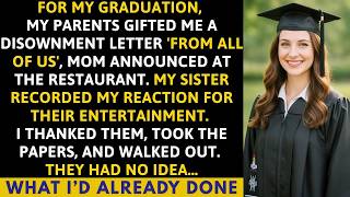 My Parents Gave Me Disownment Papers For My Graduation    Until The CEO Called My Name   They Froze