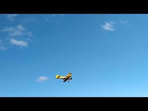 Zero Gravity Pitts Python Bipe. 1st flight in years