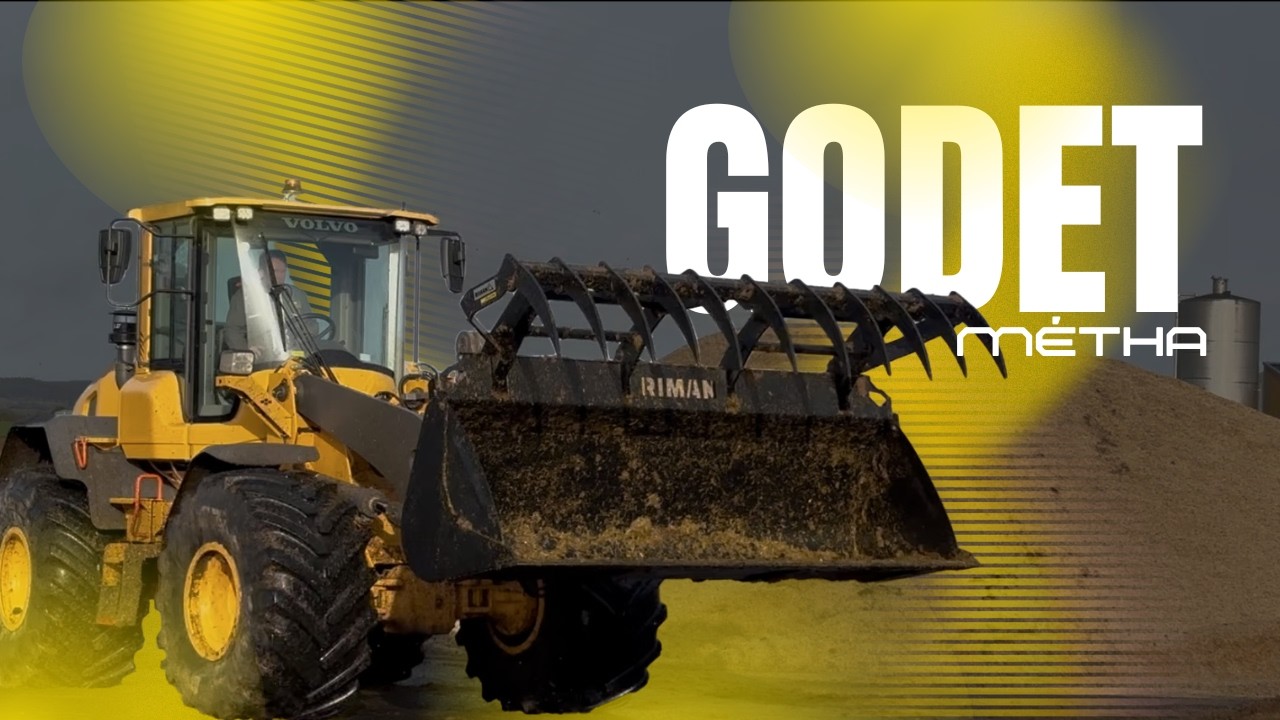 Vidéo Godet multifonction spécial méthanisation