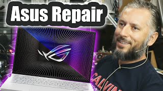 Asus Laptop Repair - GPU Shorted out.