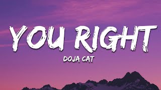 Doja Cat, The Weeknd - You Right (Lyrics)