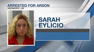 Ardmore woman charged with arson accused of breaking into vacant home and starting fire