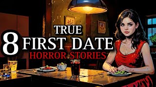 8 TRUE Terrifying First Date Horror Stories III | (#scarystories) Ambient Fireplace