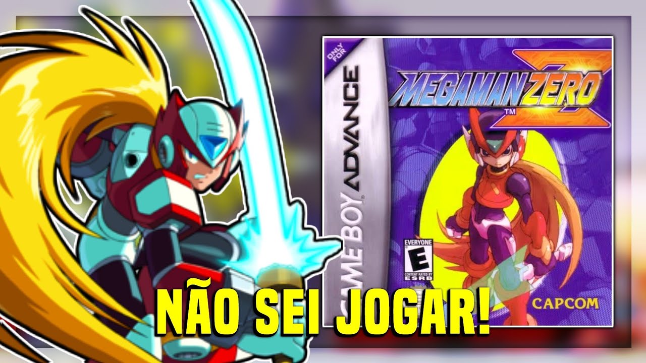 NÃO sei jogar MEGAMAN ZERO