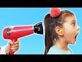 M&M'S STUCK IN EAR !! حلاوة تعلقت في أذن شفا ! ! Teo Kids Show