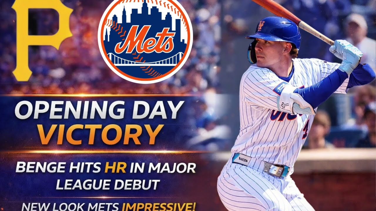 Mets EXPLODE on Opening Day! Chase Skenes Early + Carson Benge Homers in MLB Debut
