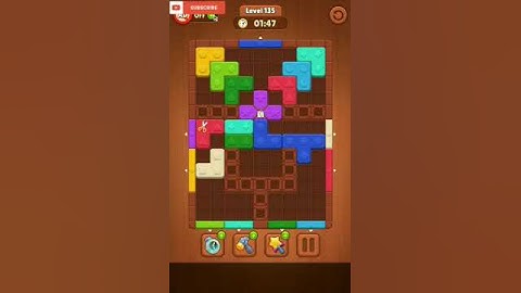 What Happens in Level 135? Challenging Block Puzzle!