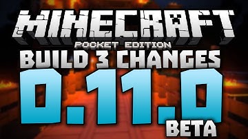 MORE 0.11.0 FEATURES!!! - 0.11.0 Alpha Build 3 Review - Minecraft PE (Pocket Edition) 0.11.0 Beta