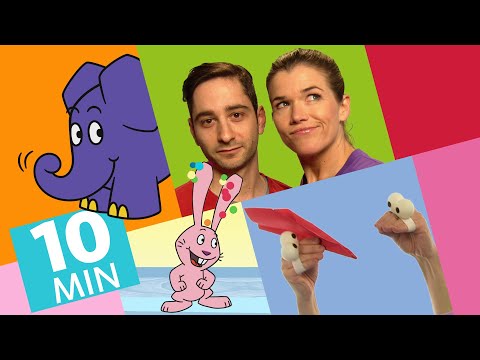 Hallo Elefant - Papierflieger basteln, Experiment mit Anke & Spot Konfettikanone | Der Elefant | WDR
