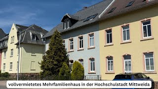 Videobesichtigung vollvermietetes Mehrfamilienhaus in der Hochschulstadt Mittweida
