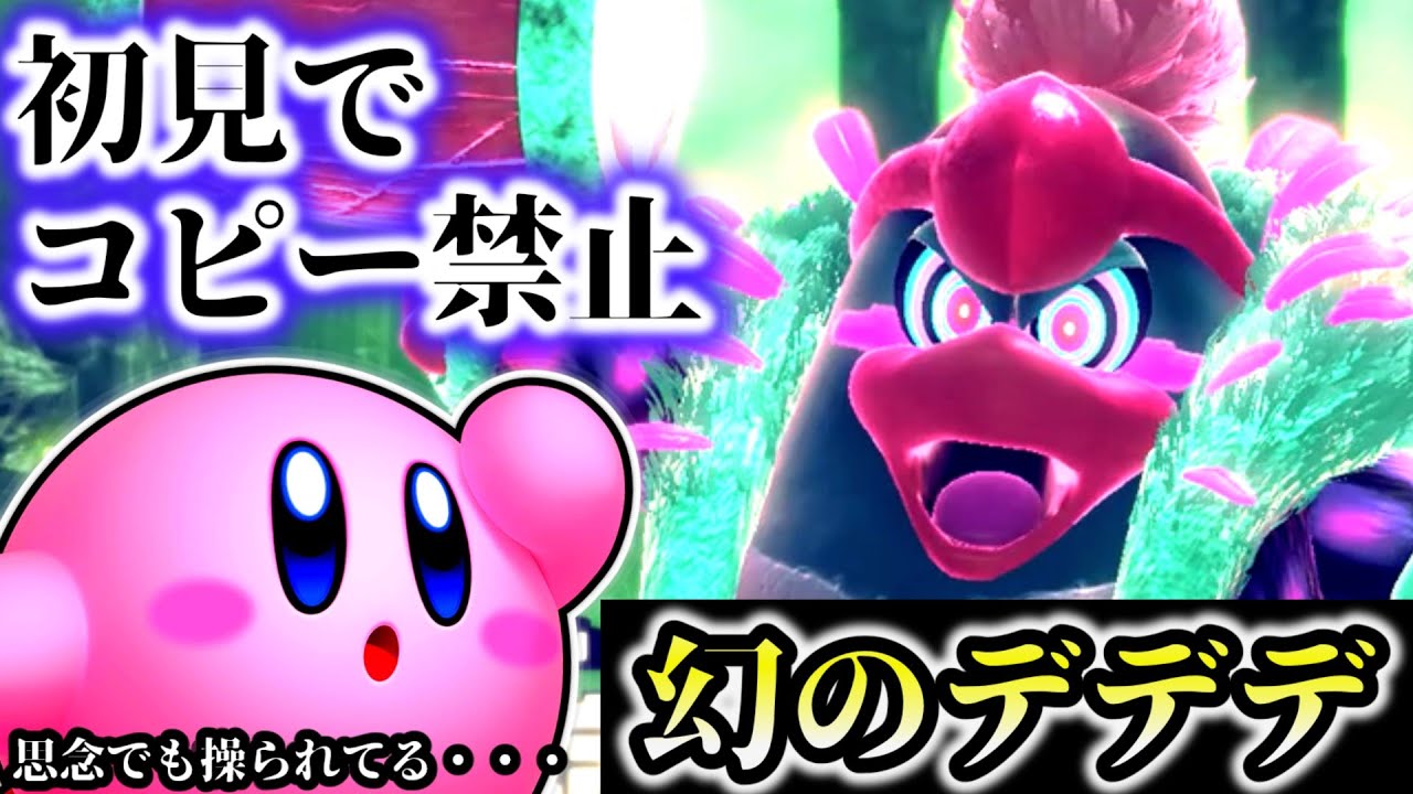VS 強化版デデデ大王！幻の姿になっても操られていたデデデさん