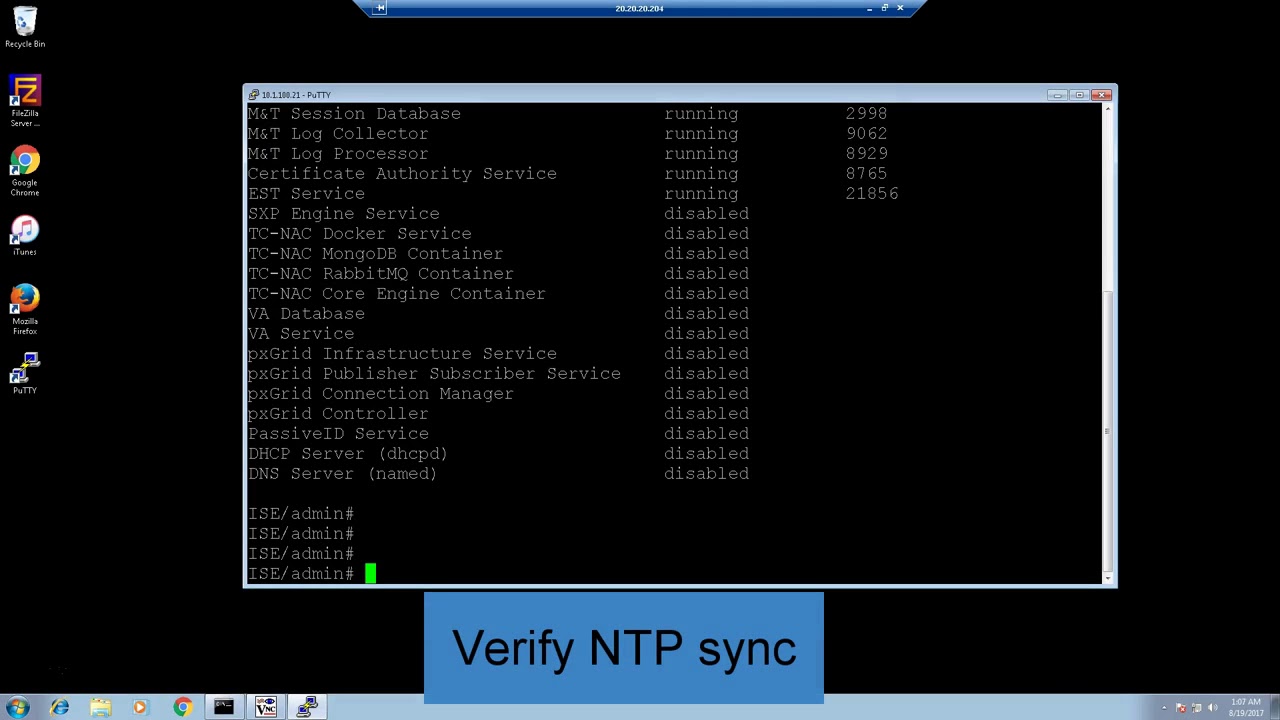 ISE 2 1 Basic Service Verification DNS NTP YouTube Ise 2 1 basic service verification dns ntp youtube