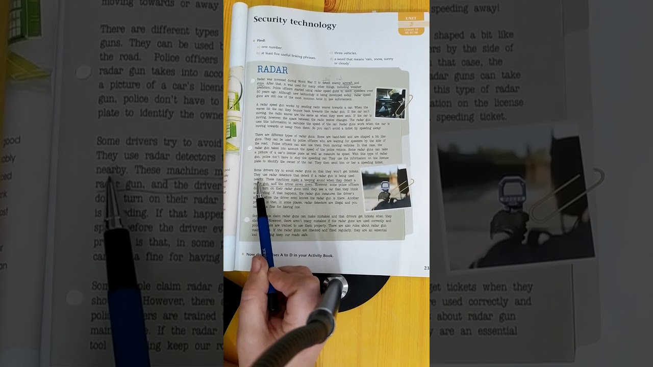 RADAR // قطعة الدرس الثانية للوحدة الثانية