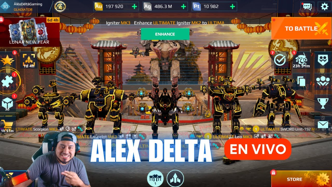 ESTAMOS EN VIVO CLAN ACTIVO - WAR ROBOTS
