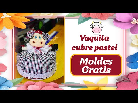 ?? #Vaquita cubrepastel para #cocina