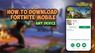 Download fortnite android free - apk (fortnite download)