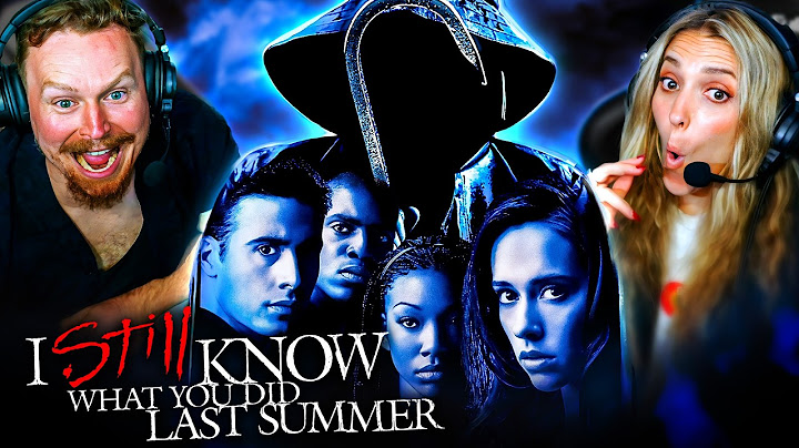 I STILL KNOW WHAT YOU DID LAST SUMMER (1998) IS GRISLY SLASHER FUN!! MOVIE REACTION!! The Fisherman