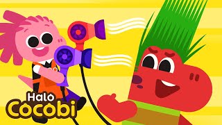 Lagu Penata Rambut | Kartun Anak | Kids Song | Halo Cocobi Bahasa Indonesia screenshot 4