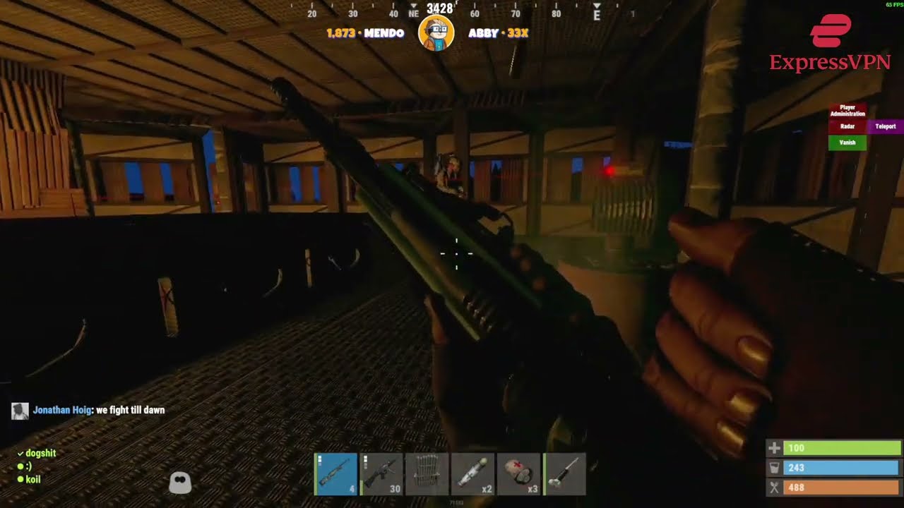 Koil uses ADMIN POWERS to kill RatedEpicz | Rust NoPixel