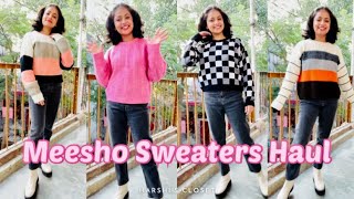 Meesho Sweaters Haul| Trendy Sweaters From