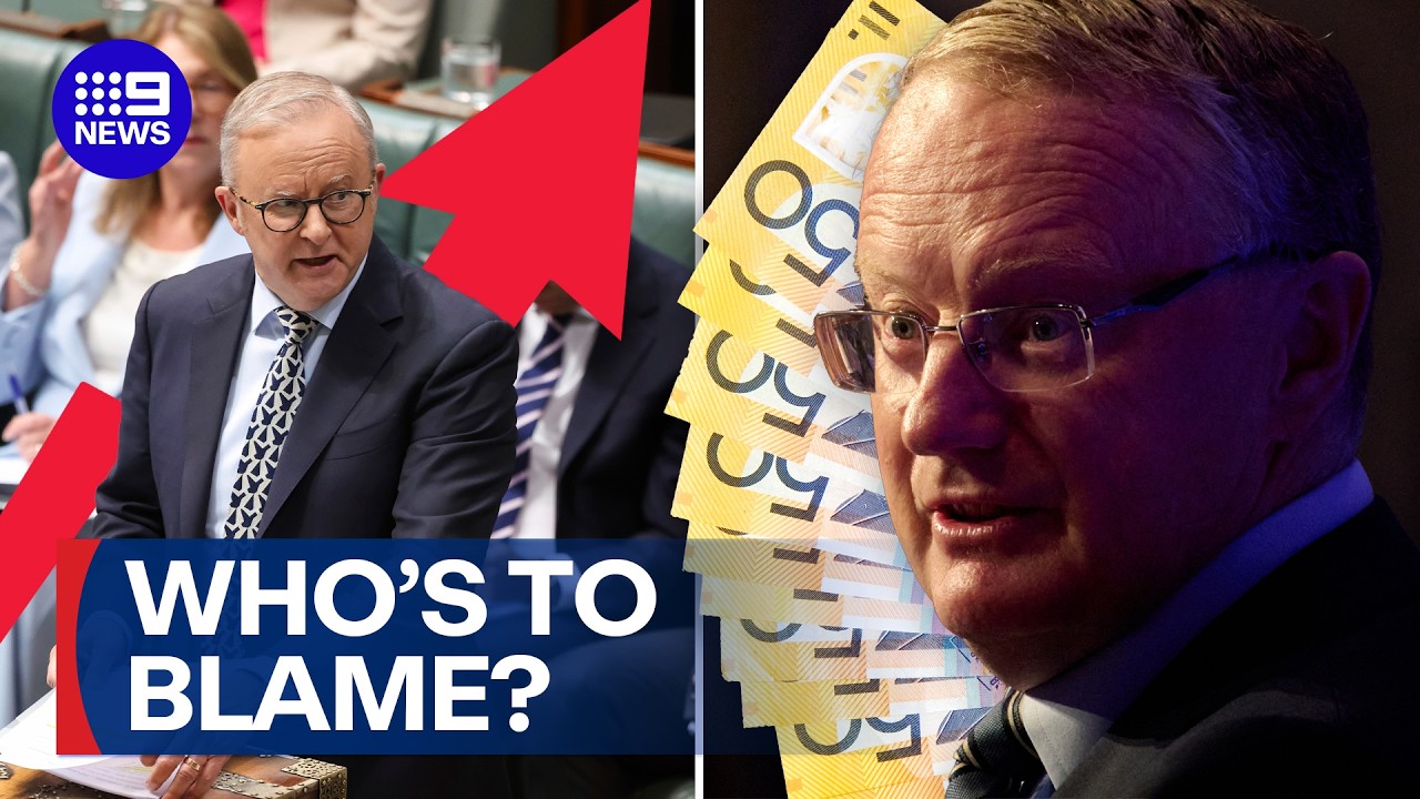 Former RBA governor accuses government of fuelling inflation | 9 News Australia