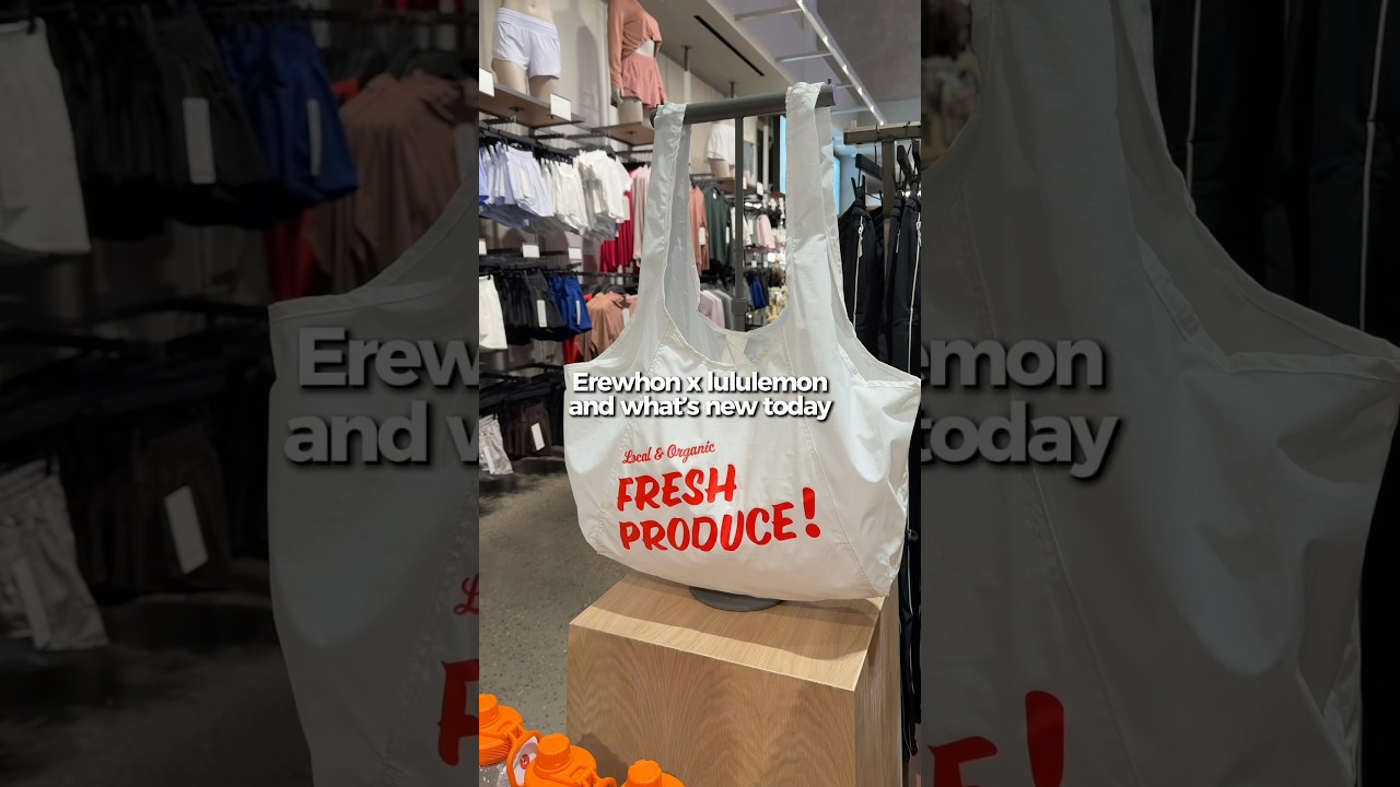 Erewhon x lululemon and NEW releases today ​⁠‪@lululemon