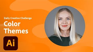 Illustrator Daily Creative Challenge - Color Themes | Adobe Creative Cloud screenshot 5