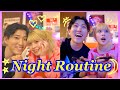 お仕事で疲れ腐った日のカップルのナイトルーティーン🌛in新居バージョン