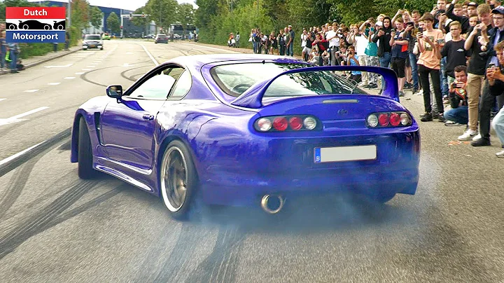 Modified Cars leaving Car Show! - 800HP Skyline, TopSecret Supra, GT500, AE86, R32 Pandem,...