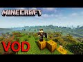 New SOLO World in Minecraft! [VOD]