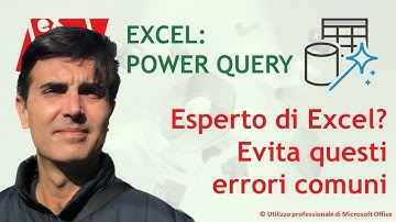 EXCEL - POWER QUERY: 📋 Sei errori comuni che commetti se sei bravo in Excel