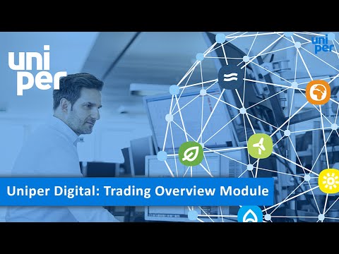 Uniper Digital: Trading Overview Module