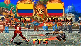 King of Fighters 97 - tycoo (COL) VS (COL) LEGION-SEDAHE93 [kof97] [Fightcade] [FT5] キングオブファイターズ97