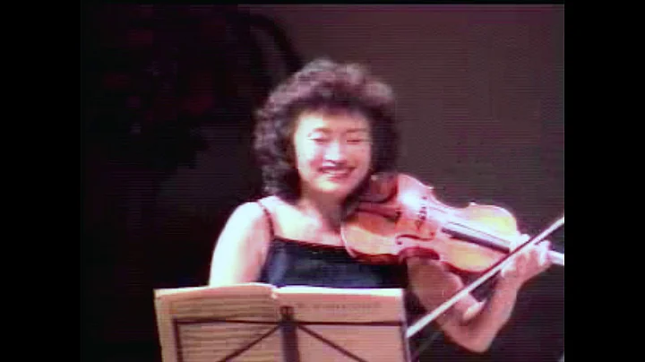 Kyung Wha Chung plays Mozart violin sonata K.380