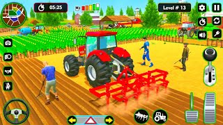 Modern Tractor Farming Driving Simulator 3D - New Tractor Games - Android Gameplay screenshot 3