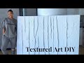 VLOG | DIY Textured Art | Diy Home Decor | Target Furniture