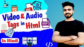 HTML Tutorial : Adding Video, Audio, Docx & PDF  Files in Html | Web Development Tutorial #7